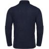 imageCOOFANDY Mens Stretch Muscle Tshirts Long Sleeve Knit Tees Casual Slim Fit Polo ShirtsNavy Blue
