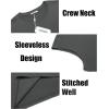 imageCOOFANDY Mens Tank Top Cotton Workout Sleeveless Muscle T Shirts Casual Summer Tank ShirtsBlackDark Grey 2 Pcs