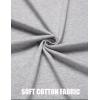 imageCOOFANDY Mens Tank Top Cotton Workout Sleeveless Muscle T Shirts Casual Summer Tank ShirtsLight Grey1 Pcs