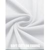 imageCOOFANDY Mens Tank Top Cotton Workout Sleeveless Muscle T Shirts Casual Summer Tank ShirtsWhite1 Pcs