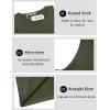 imageCOOFANDY Mens Tank Tops Summer Beach Sleeveless Muscle Shirts Casual Knit Tanks Workout Gym TeeArmy Green