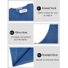 imageCOOFANDY Mens Tank Tops Summer Beach Sleeveless Muscle Shirts Casual Knit Tanks Workout Gym TeeBlue