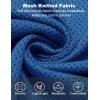 imageCOOFANDY Mens Tank Tops Summer Beach Sleeveless Muscle Shirts Casual Knit Tanks Workout Gym TeeBlue