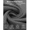 imageCOOFANDY Mens Tank Tops Summer Beach Sleeveless Muscle Shirts Casual Knit Tanks Workout Gym TeeMedium Gray