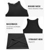 imageCOOFANDY Mens Workout Tank Tops 2 Pack Quick Dry YBack Gym Tank Muscle Training Athletic Sleeveless ShirtsBlack1pcs