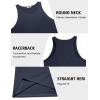 imageCOOFANDY Mens Workout Tank Tops 2 Pack Quick Dry YBack Gym Tank Muscle Training Athletic Sleeveless ShirtsNavy BlueArmy Green2pcs