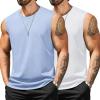 White/Light Blue (2 Pcs)