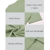 imageCOOFANDY Mens Crew Neck T Shirt Short Sleeve Casual Summer Basic Tee Muscle Slim Fit Workout TShirtLight Green