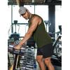 imageCOOFANDY Mens Workout Gym Tank Tops Dry Fit Pack Sleeveless Muscle Shirts Breathable Running TankBlackArmy Green