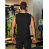 imageCOOFANDY Mens Workout Gym Tank Tops Dry Fit Pack Sleeveless Muscle Shirts Breathable Running TankBlackBlack