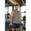 imageCOOFANDY Mens Workout Gym Tank Tops Dry Fit Pack Sleeveless Muscle Shirts Breathable Running TankBlackLight Gray