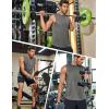 imageCOOFANDY Mens Workout Gym Tank Tops Dry Fit Pack Sleeveless Muscle Shirts Breathable Running TankBlackLight Gray