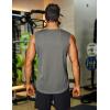 imageCOOFANDY Mens Workout Gym Tank Tops Dry Fit Pack Sleeveless Muscle Shirts Breathable Running TankBlackLight Gray