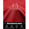imageCOOFANDY Mens Workout Gym Tank Tops Dry Fit Pack Sleeveless Muscle Shirts Breathable Running TankBlackRed