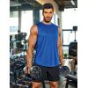 imageCOOFANDY Mens Workout Gym Tank Tops Dry Fit Pack Sleeveless Muscle Shirts Breathable Running TankBlueRed