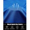 imageCOOFANDY Mens Workout Gym Tank Tops Dry Fit Pack Sleeveless Muscle Shirts Breathable Running TankBlueRed