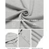 imageCOOFANDY Mens Workout Hooded Tank Tops Sleeveless Gym Hoodies Cotton Muscle Cut Off Shirt Bodybuilding Henley ShirtsLight Grey