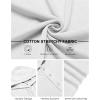imageCOOFANDY Mens Workout Hooded Tank Tops Sleeveless Gym Hoodies Cotton Muscle Cut Off Shirt Bodybuilding Henley ShirtsWhite