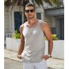 imageCOOFANDY Mens Workout Tank Tops 2 Pack Gym Muscle Sleeveless Shirt Casual Stringer Athletic Tee Shirts SummerBlacklight Grey