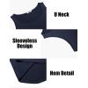 imageCOOFANDY Mens Workout Tank Tops 2 Pack Gym Muscle Sleeveless Shirt Casual Stringer Athletic Tee Shirts SummerBlacknavy