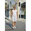 imageCOOFANDY Mens Workout Tank Tops Cotton 3 Pack Soft Muscle Shirt Sleeveless Classic T Shirts Gym Athletic TankBlackWhite