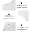 imageCOOFANDY Mens Workout Tank Tops Cotton 3 Pack Soft Muscle Shirt Sleeveless Classic T Shirts Gym Athletic TankBlackWhiteLight Grey