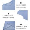 imageCOOFANDY Mens Workout Tank Tops Cotton 3 Pack Soft Muscle Shirt Sleeveless Classic T Shirts Gym Athletic TankWhiteLight Blue