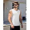 imageCOOFANDY Mens Workout Tank Tops Pack Dry Fit Sleeveless Muscle Gym Shirts Stretch Bodybuilding TeeBlackwhite