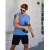 imageCOOFANDY Mens Workout Tank Tops Pack Dry Fit Sleeveless Muscle Gym Shirts Stretch Bodybuilding TeeBlue