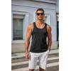 imageCOOFANDY Mens Workout Tank Tops Pack Dry Fit Sleeveless Running Shirts Gym Muscle Bodybuilding T ShirtsBlack