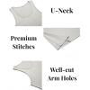imageCOOFANDY Mens Workout Tank Tops Pack Dry Fit Sleeveless Running Shirts Gym Muscle Bodybuilding T ShirtsBlackGreyArmy Green
