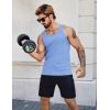 imageCOOFANDY Mens Workout Tank Tops Pack Dry Fit Sleeveless Running Shirts Gym Muscle Bodybuilding T ShirtsBlackGreyBlue