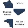 imageCOOFANDY Mens Workout Tank Tops Pack Dry Fit Sleeveless Running Shirts Gym Muscle Bodybuilding T ShirtsBlackGreyNavy Blue
