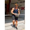 imageCOOFANDY Mens Workout Tank Tops Pack Dry Fit Sleeveless Running Shirts Gym Muscle Bodybuilding T ShirtsBlackGreyNavy Blue