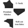 imageCOOFANDY Mens Workout Tank Tops Pack Dry Fit Sleeveless Running Shirts Gym Muscle Bodybuilding T ShirtsBlackNavy Blue
