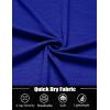 imageCOOFANDY Mens Workout Tank Tops Pack Dry Fit Sleeveless Running Shirts Gym Muscle Bodybuilding T ShirtsBlackRedRoyal Blue