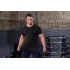 imageCOOFANDY Mens 3 Pack Workout T Shirts Short Sleeve Gym Bodybuilding Muscle Shirt Base Layer Fitness Tee TopsBlack