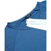 imageCOOFANDY Mens 3 Pack Workout T Shirts Short Sleeve Gym Bodybuilding Muscle Shirt Base Layer Fitness Tee TopsBlueWhiteDark Grey