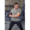 imageCOOFANDY Mens 3 Pack Workout T Shirts Short Sleeve Gym Bodybuilding Muscle Shirt Base Layer Fitness Tee TopsGrey