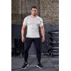 imageCOOFANDY Mens 3 Pack Workout T Shirts Short Sleeve Gym Bodybuilding Muscle Shirt Base Layer Fitness Tee TopsWhite