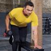 imageCOOFANDY Mens 3 Pack Workout T Shirts Short Sleeve Gym Bodybuilding Muscle Shirt Base Layer Fitness Tee TopsYellowLight BlueOlive Green