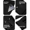 imageCOOFANDY Mens Cargo Joggers Drawstring Jogger Cargo Pants Fashion Tapered Pants with Multi PocketsBlack