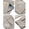 imageCOOFANDY Mens Cargo Joggers Drawstring Jogger Cargo Pants Fashion Tapered Pants with Multi PocketsLight Khaki