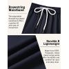imageCOOFANDY Mens Cargo Joggers Drawstring Jogger Cargo Pants Fashion Tapered Pants with Multi PocketsNavy Blue