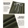 imageCOOFANDY Mens Cargo Joggers Drawstring Jogger Cargo Pants Fashion Tapered Pants with Multi PocketsOlive Green