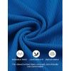 imageCOOFANDY Mens Muscle TShirts VNeck Slim Fit Workout Shirt Short Sleeve Longline Gym Athletic Tee ShirtsBlue