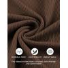 imageCOOFANDY Mens Muscle TShirts VNeck Slim Fit Workout Shirt Short Sleeve Longline Gym Athletic Tee ShirtsBrown