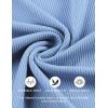 imageCOOFANDY Mens Muscle TShirts VNeck Slim Fit Workout Shirt Short Sleeve Longline Gym Athletic Tee ShirtsLight Blue