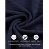 imageCOOFANDY Mens Muscle TShirts VNeck Slim Fit Workout Shirt Short Sleeve Longline Gym Athletic Tee ShirtsNavy Blue