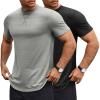 Two Pack- Black + Light Grey
